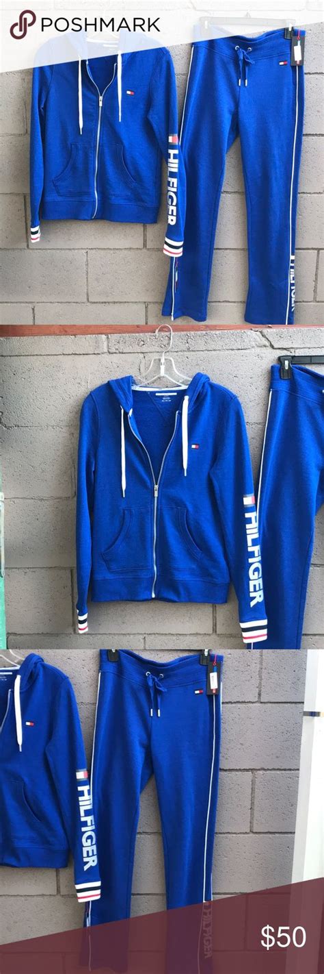 women's tommy hilfiger sweat suit